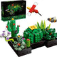 Succulents Flowers Botanical Collection Building Sets Compatible with Lego Sets for mature-themed  Tiny Succulent Flower Plant Home Office D?cor  Mother's Day Birthday Gifts for Girls Women Flower-Lovers