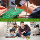 Mioyoow Soldering Practice Kit, Diy Remote Control Car Kit Beginners Learning Solder Kit School Electronic Soldering Projects For Stem Education, Smart Robot Car Toy For 15+ Years Old Boys Girls