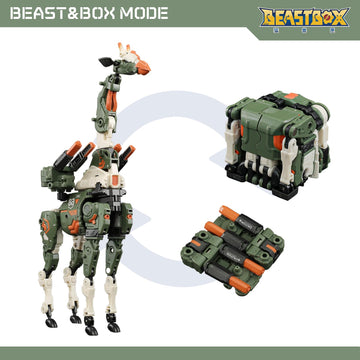 Beastbox Bb-69 Moonsafari With Bonus Deformation Toys Action Figure, Converting Toys In Mecha And Cube, Perfect Birthday Party G