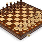 Beautiful Handcrafted Wooden Chess Set With Wooden Board And Handcrafted Chess Pieces - Gift Idea Products (16' (40 Cm) Orn)