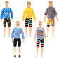 Sotogo 27 Pieces Doll Clothes And Accessories For 12'' Boy Doll Includes 12 Sets Casual Clothes, Career Jacket,Pants Outfits,Sho