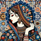 Tulip N Turtle Mastani Diy Acrylic Paint By Number Kit For Adults Beginner Canvas Painting By Number Acrylic Painting. Wall Deco