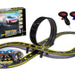 Scalextric Micro Scalextric Justice League Slot Car Race Track Set G1155T 1:64 Black Plastic
