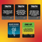 Wilder Hot Ones Truth or Dab Game with Hot Sauce - Multicolor, Ages 17+, Model WILD-772, Cardstock Material