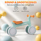 Allobebe Baby Balance Bike For 1 Year Old, Toddler Bike For 12-36 Months, 4 Silence Wheels & Soft Seat, Toddler Bicycle Toy, 1 Year Old Girl Birthday Gift
