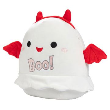 Squishmallows 10” Melfy The Ghost Plush – Jazwares Ultra-Soft Cute Stuffed Animal – Collectible Squishy Pillow Buddy For Kids – Huggable & Cozy Comfort Plushie For Home, Bed, Or Travel