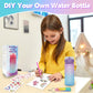 Gifts for Girls 4-12, Decorate Your Own Water Bottle Kits for Girls, Unicorn Diamond Crafts Painting Toys, Kids Water Bottle for