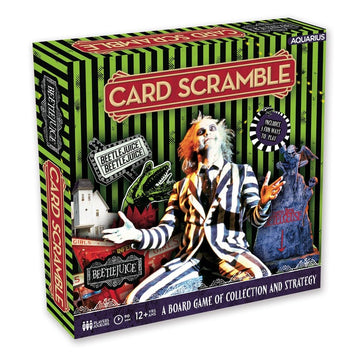 Aquarius Beetlejuice Card Scramble Board Game - Fun Family Party Game For Kids, Teens & Adults - Entertaining Game Night Gift -