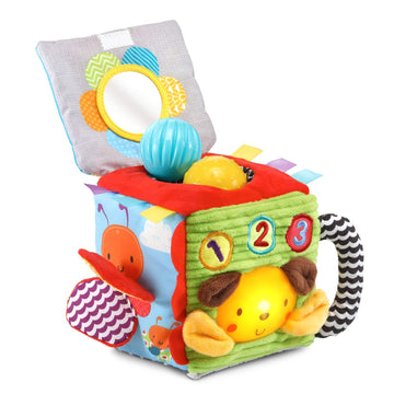 VTech Soft and Smart Sensory Cube - Medium Multicolor Plastic Toy, Model 80-528200