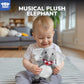 TOY Life Baby Toys for 6-12 Months, Newborn Baby Musical Talking Toys Plush Talkback Elephant Infant Toy for Babies Gifts