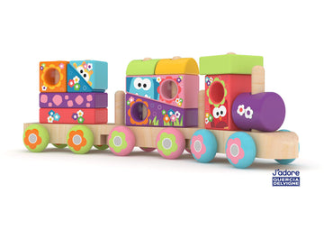 Jadore Animal Print Stacking Train
