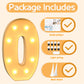 Imprsv 3Ft Marquee Light Up Letters O, Large Light Up Letters, Big Marquee Letters For Party Decorations Baby Shower Anniversary