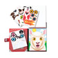 Melissa & Doug On The Go Make-a-Face Reusable Sticker Pad Travel Toy Activity Book - Farm Animals (10 Scenes, 76 Cling Stickers)