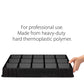TitanShield Card Sorting & Dealer Tray, Black, Plastic, Model TS-SORT-0000 (2 Pack)