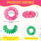 Nuogo 500 Pcs Acupressure Rings Spiky Sensory Finger Rings For Fingers Stress Relief Fidget Sensory Toys For Teens Adults Stress