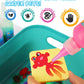Juqueasy Magic Water Elf Toy Kit, Aqua Fairy Water Gel Kit for Kids with 12 Magic Gels and 12 Molds, Birthday Gifts, Arts & Craf