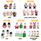 Zgwj 18 Pcs Christmas Wind Up Toys, Educational Walking Clockwork Jump Funny Toys Party Gifts Party Favors Stocking Stuffers For Children Kids Boys Girls Toddlers