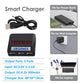 URGENEX 3.7v Lipo Battery 600mAh with JST Plug 1S Li-Po Battery with X5 Battery Charger for UDI U817 U817A V959 V222 V929 RC Dro