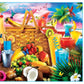 MasterPieces 550 Piece Jigsaw Puzzle for Adults, Family, Or Youth - Picnic on The Beach - 18x24