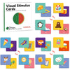 High Contrast Baby Cards Newborn Visual Stimulus Stimulation Black And White Cards Infants Flashcards Learning Cards Babies Gift