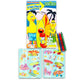 Sesame Street Ready, Set, Color! Coloring and Activity Book with 30 Stickers 144 Pages