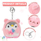 Anboor 2 Pcs Small Stuffed Animals Penguin Plush Toy With Keychain Award Goodie Bag Fillers Penguin Plushies Animal Toy Easter P