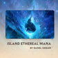 Paramint Island Ethereal Mana (Stitched) - Mtg Playmat - Compatible With Magic The Gathering Playmat - Play Mtg, Yugioh, Tcg - O