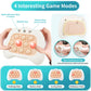 TOMFANCY Pop Quick Push Game Console Light Up Sensory Fidget Toys Handheld Puzzle Popping Press Toy for Kids mature-themed Pink
