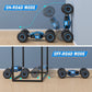 Powerextra Gesture Sensing Rc Car, 1:16 Scale Outdoor Remote Control Car Crawler, 4Wd Transform Rc Car, Double Side All Terrains