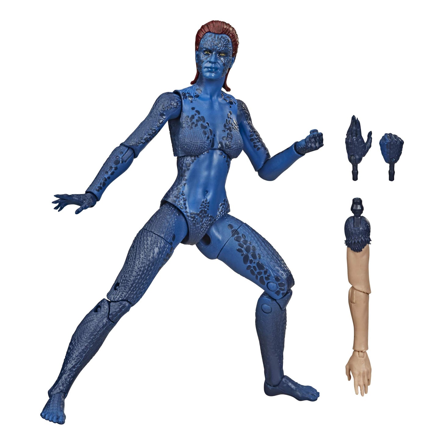 Marvel Hasbro Legends Series X-Men 6-Inch Collectible Mystique Action Figure Toy, Ages 14 And Up
