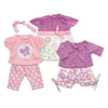 Melissa & Doug Mine To Love Mix & Match Fashion Doll Clothes For 12”-18” Dolls (6 Pcs)