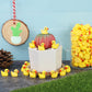 Louhua Mini Ducks 220 Pack Tiny Duck Figurines Bulk For Miniature Dollhouse Decor Accessories Garden Aquarium Potted Ornament Party Toys Diy Craft Office Classroom Activity To Hide