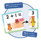 hand2mind Numberblocks Puzzle Set - 20 Pieces, Addition & Subtraction Games, Multi-Color, Cardboard, Model 95402