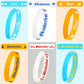 JUNEBRUSHS 42pcs Purple Teal Silicone Wristbands for Suicide Prevention Awareness - Inspirational Rubber Bracelets, 8 Inches