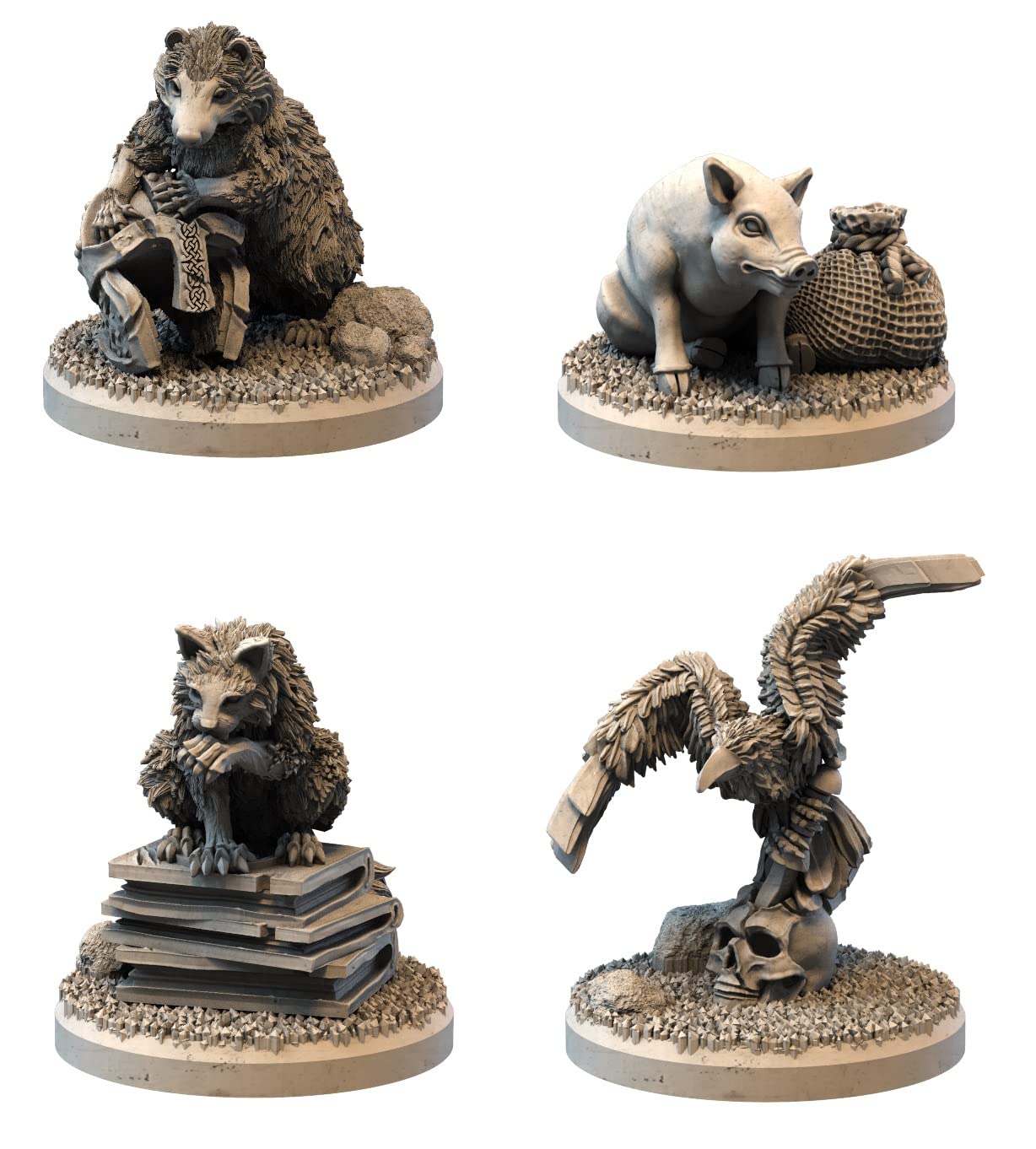 Pegasus Spiele Tainted Grail The Fall Of Avalon Companions Miniatures Component Upgrade - Enhance Your Gameplay With Detailed Miniatures! Ages 14+, 1-4 Players, 2-3 Hour Playtime