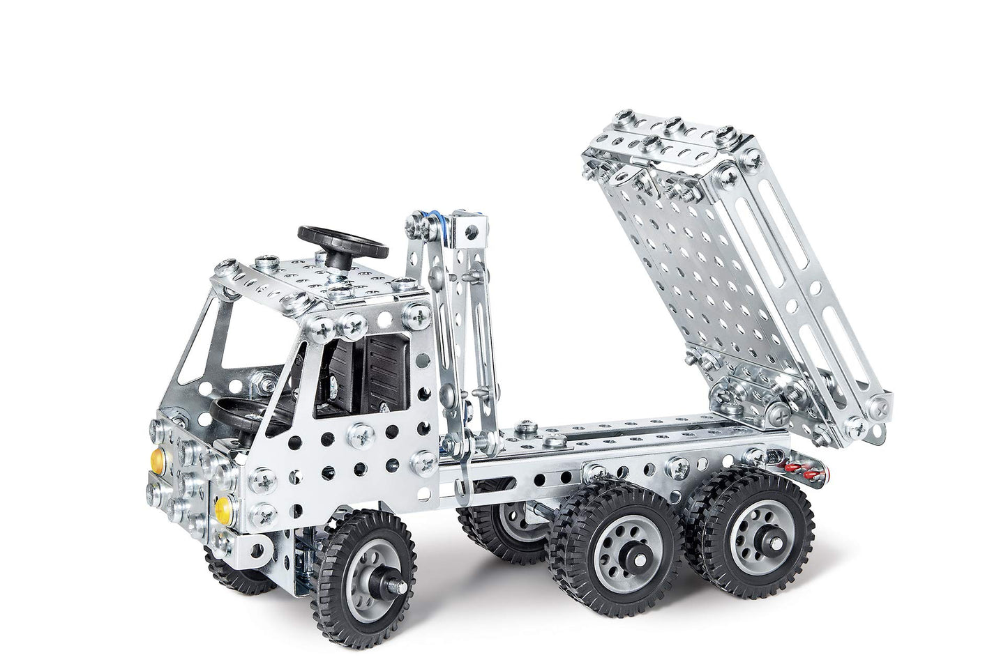 Eitech Classic Series Truck with Crane Construction Set and Educational Toy - 340 Pieces with Easy to Read Illustrated Instructi