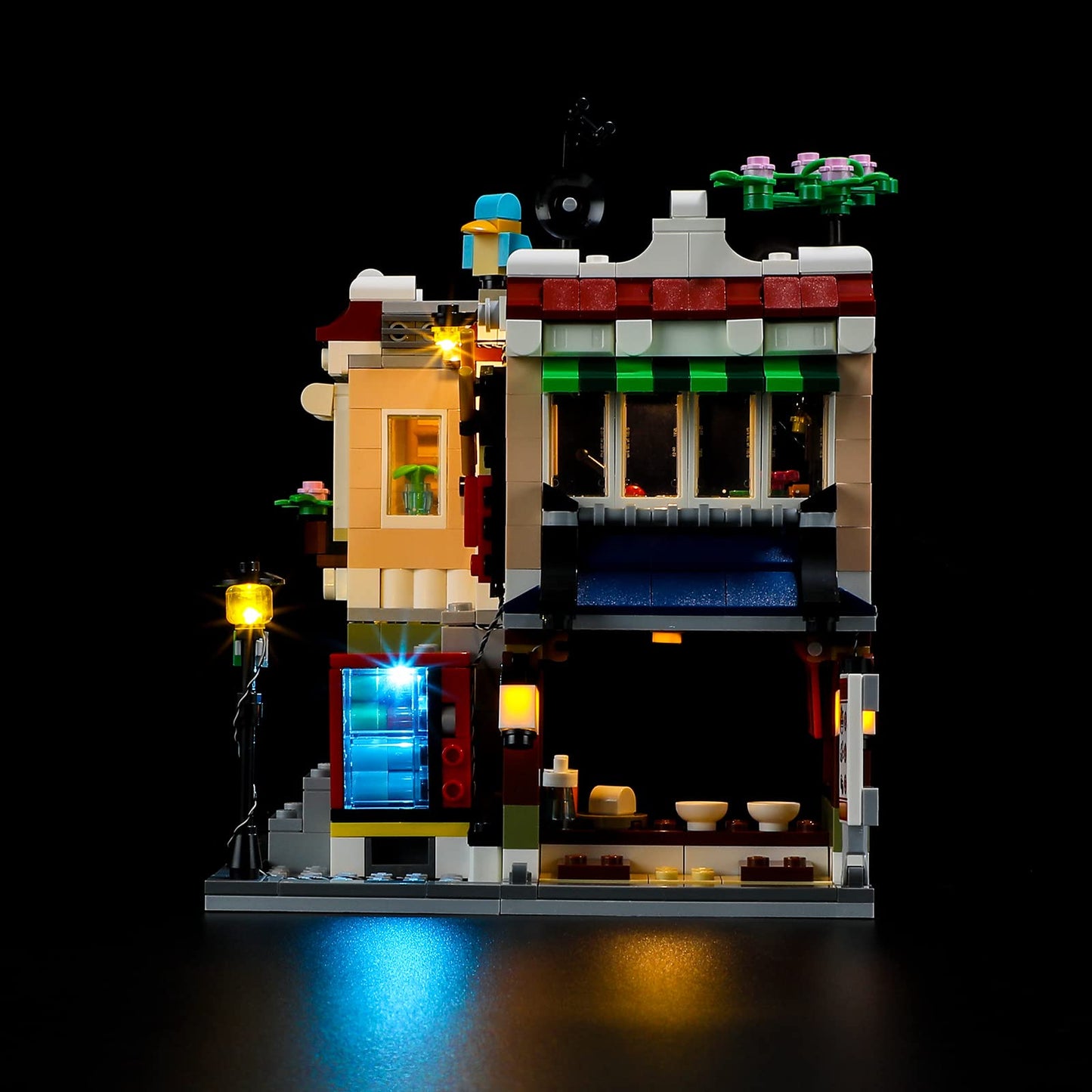 Briksmax Led Lighting Kit For Lego-31131 Downtown Noodle Shop - Compatible With Lego Creator 3-In-1 Building Blocks Model- Not Include The Lego Set