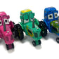 5PCS Movie Cars 2 3 Cow Tractor Vehicles 1:55 Loose Diecast Vehicles Toys