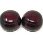 Asian Home Pair Of 2 Wooden Go Game Pieces Holder Bowls
