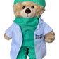 Zzz Bears Personalized Doctor Teddy Bear, Thoughtful Gift For Doctors, Spouses & Kids