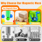 Simente Magnetic Color And Number Maze,Montessori Toys For 3 4 5 Year Old Boys Girls,Wooden Puzzle Activity Board,Gifts For Pres