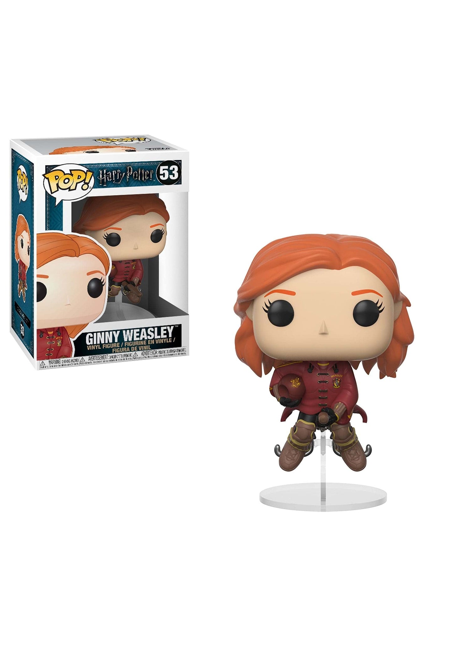 Funko Pop! Movies: Harry Potter - Ginny On Broom Collectible Figure