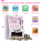 Baodlon Pink Piggy Bank For Kids, Atm Machine Bank For Real Money With Debit Card, Bill Feeder, Coin Recognition, Balance Calculator, Electronic Savings Safe Box, Cool Stuff Toys Gifts For Teen Girl