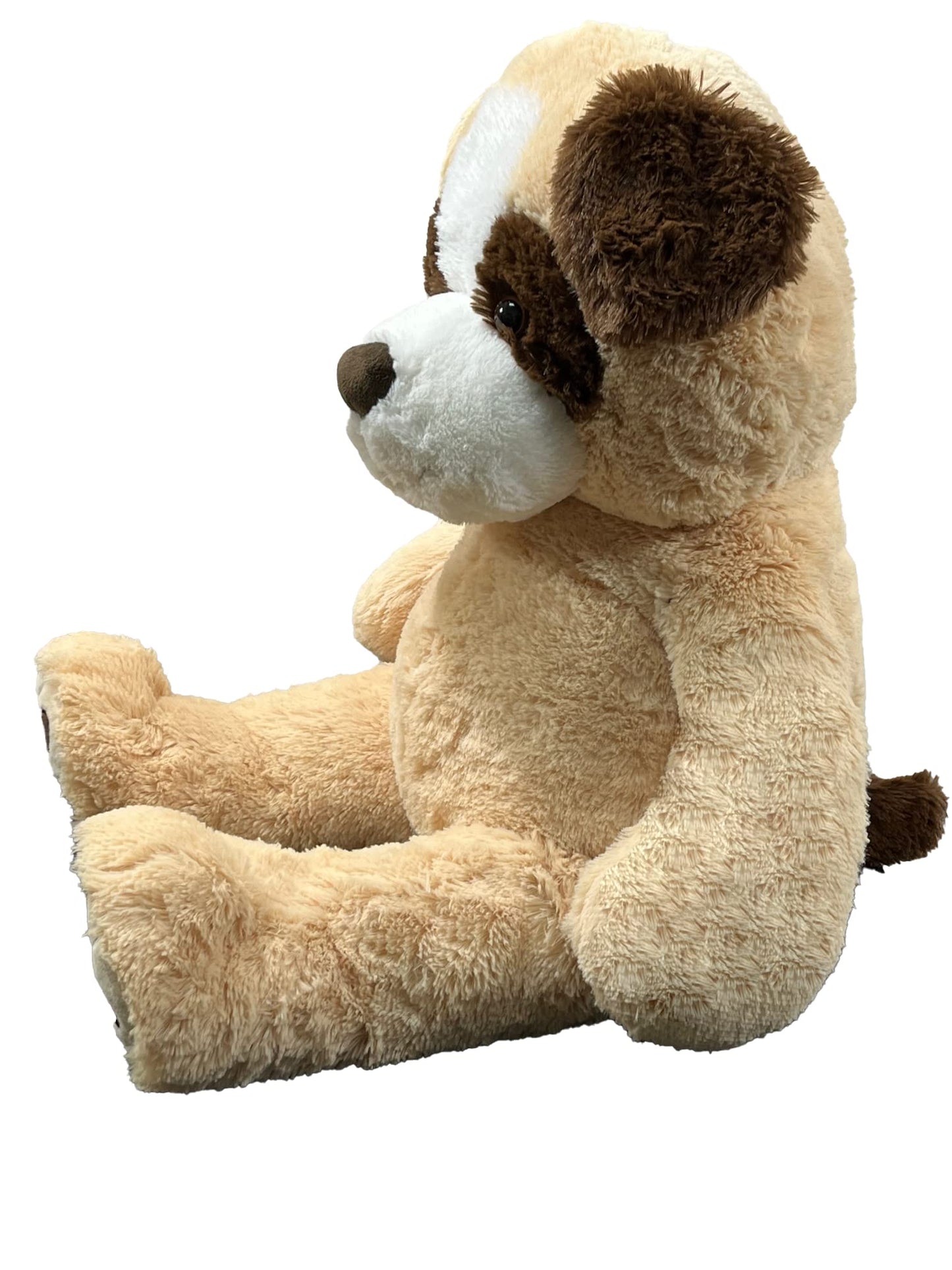 Anico 36' Tall (3 Feet) Giant Plush Dog With Embroidered Paws And Smiling Face