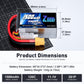 Zeee 11.1V 120C 1500mAh 3S RC Lipo Battery Graphene Battery with XT60 Plug for FPV Racing Drone Quadcopter Helicopter Airplane R