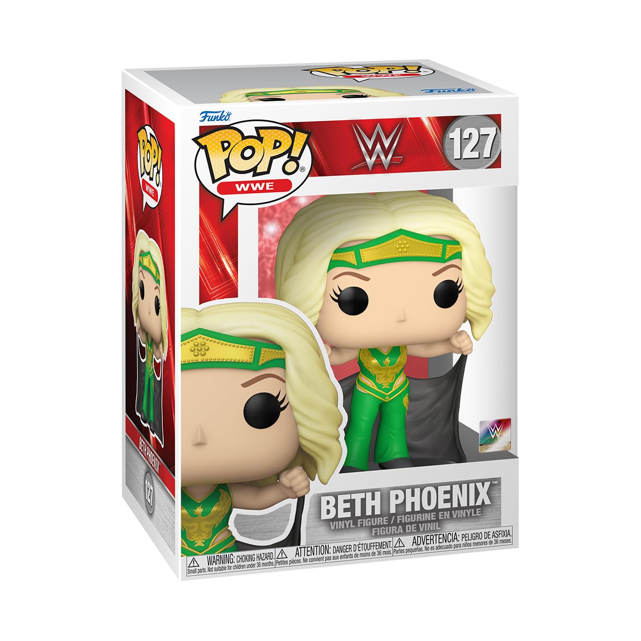 Funko Pop! Wwe: Beth Phoenix - 1/6 Odds For Rare Chase Variant