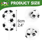 Soccer Birthday Candles 10th Soccer Themed Birthday Party Decorations, Football Birthday Cake Candles for Boys Girls Kids Sport-