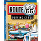 Masterpieces Officially Licensed Route 66 Playing Cards - 54 Card Deck For Adults