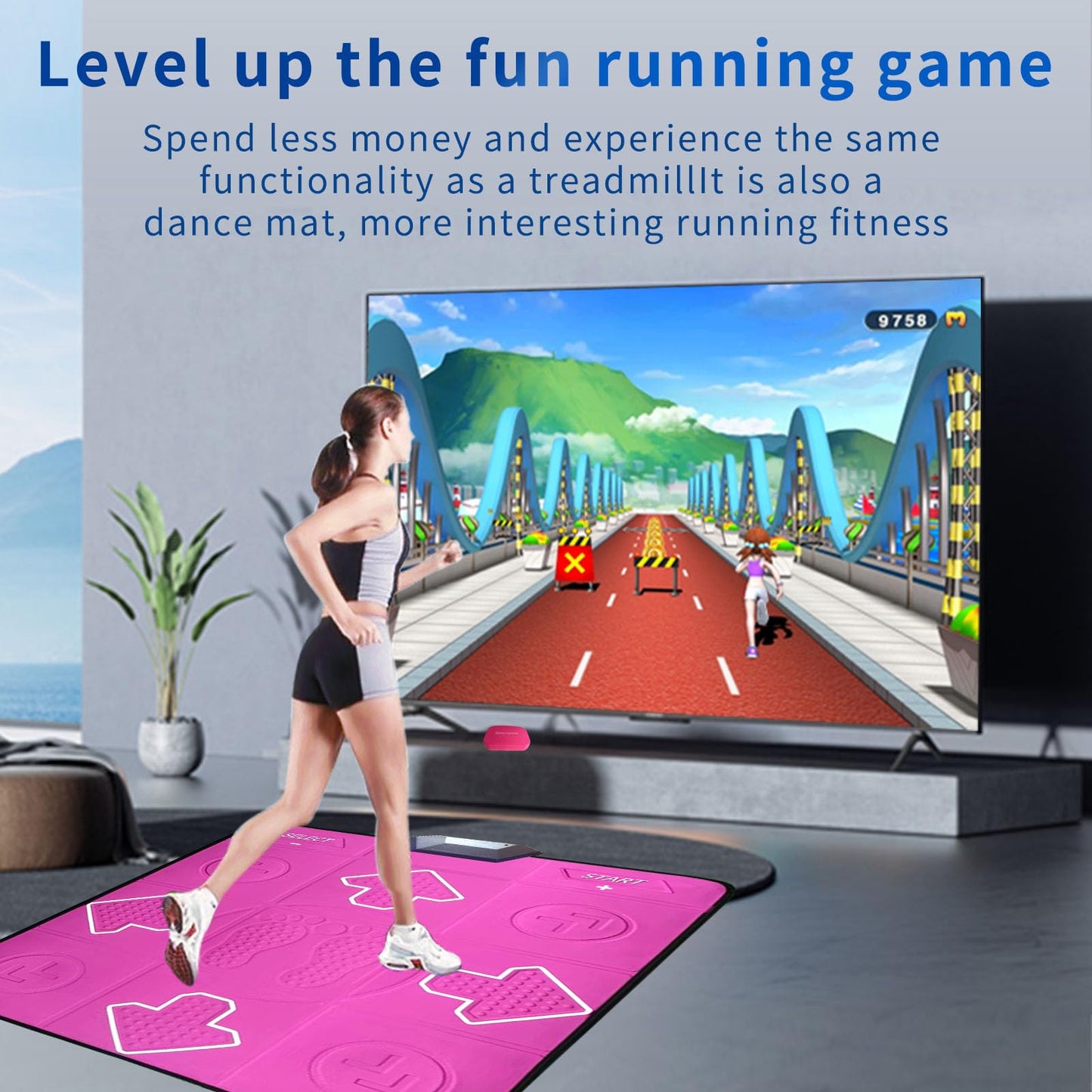 Yrprsodf Dance Mat For Kids And Adults, Musical Dancing Mats For Girls With Camera Ar Game, Kids Dance Mat Game For Tv,Christmas Birthday Gifts For Girls & Boys,P-Ink