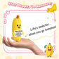 MAMAGIFTREE Christmas Birthday Gifts for Women Thanksgiving Basket Inspirational Gift for Friends for Coworkers  Girlfriend  Boyfriend Crochet Banana Plush - Handmade Knitted Toy Desk Decor
